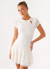 Esty Mini Dress - Ivory