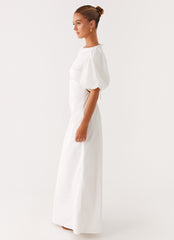 Judy Maxi Dress - White