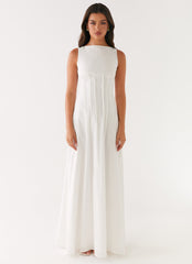 Maloney Maxi Dress - White