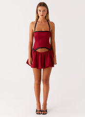 Pacific Mini Dress - Red