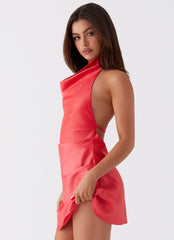 Sabina Mini Dress - Red