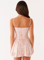 Promenade Mini Dress - Pink