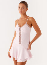 Roya Mini Dress - Pink