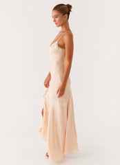 Solana Maxi Dress - Peach