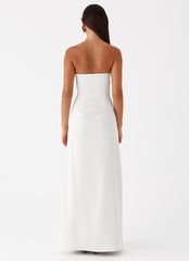 Tasmyn Bustier Maxi Dress - Stone