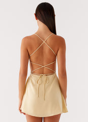 Zuma Mini Dress - Yellow