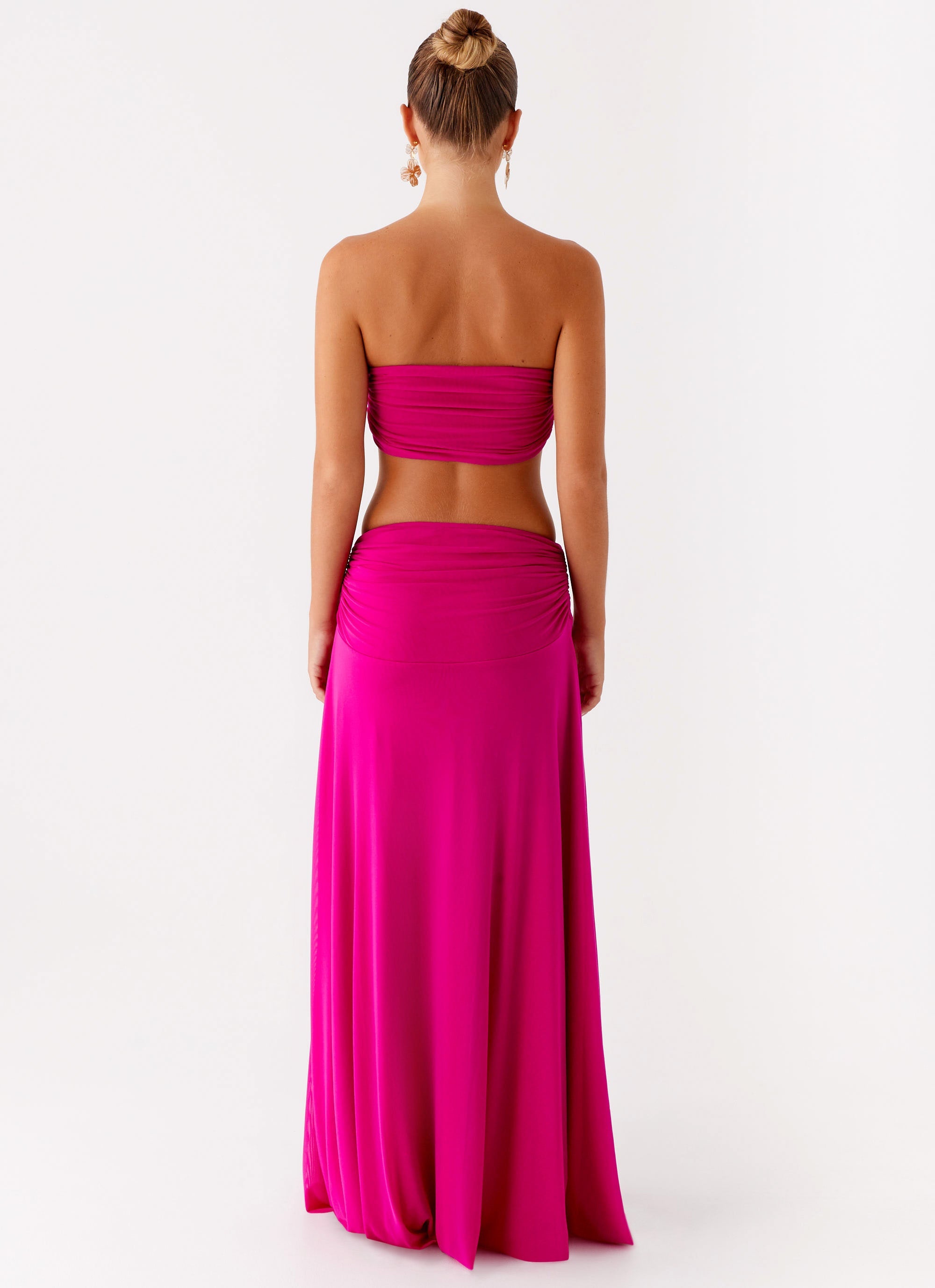 Carlene Maxi Dress - Fuchsia