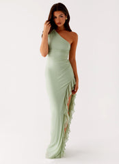 Clarence Maxi Dress - Sage