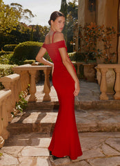 After This Maxi Dress - Raspberry