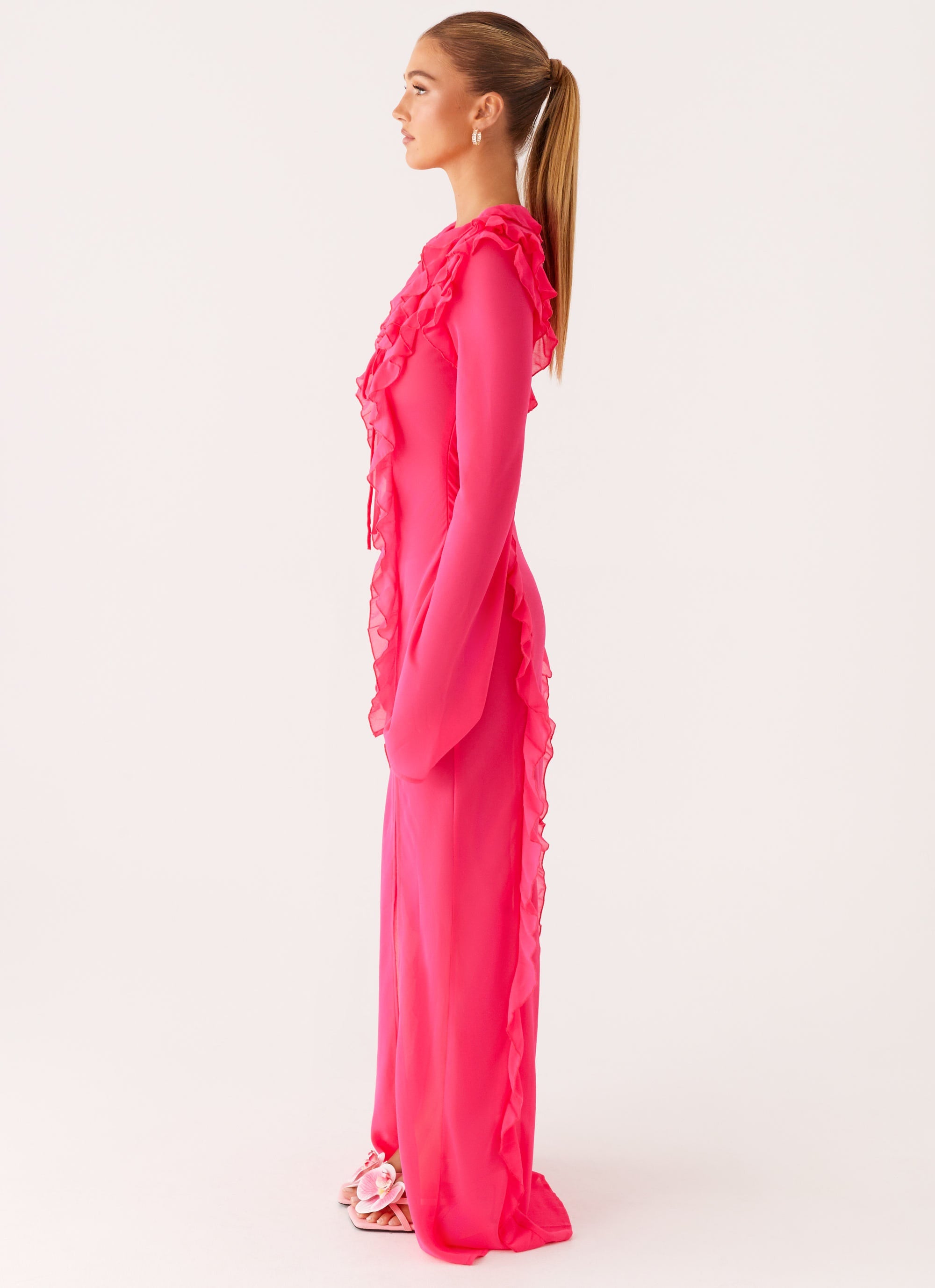 Charlize Maxi Dress - Pink