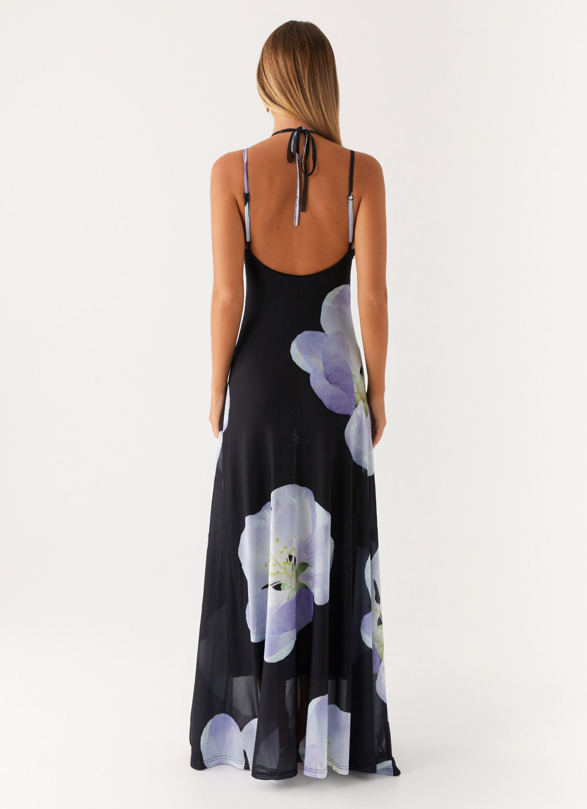 Enrika Maxi Dress - Flower Print