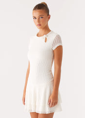 Esty Mini Dress - Ivory