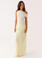 Lili Maxi Dress - Yellow