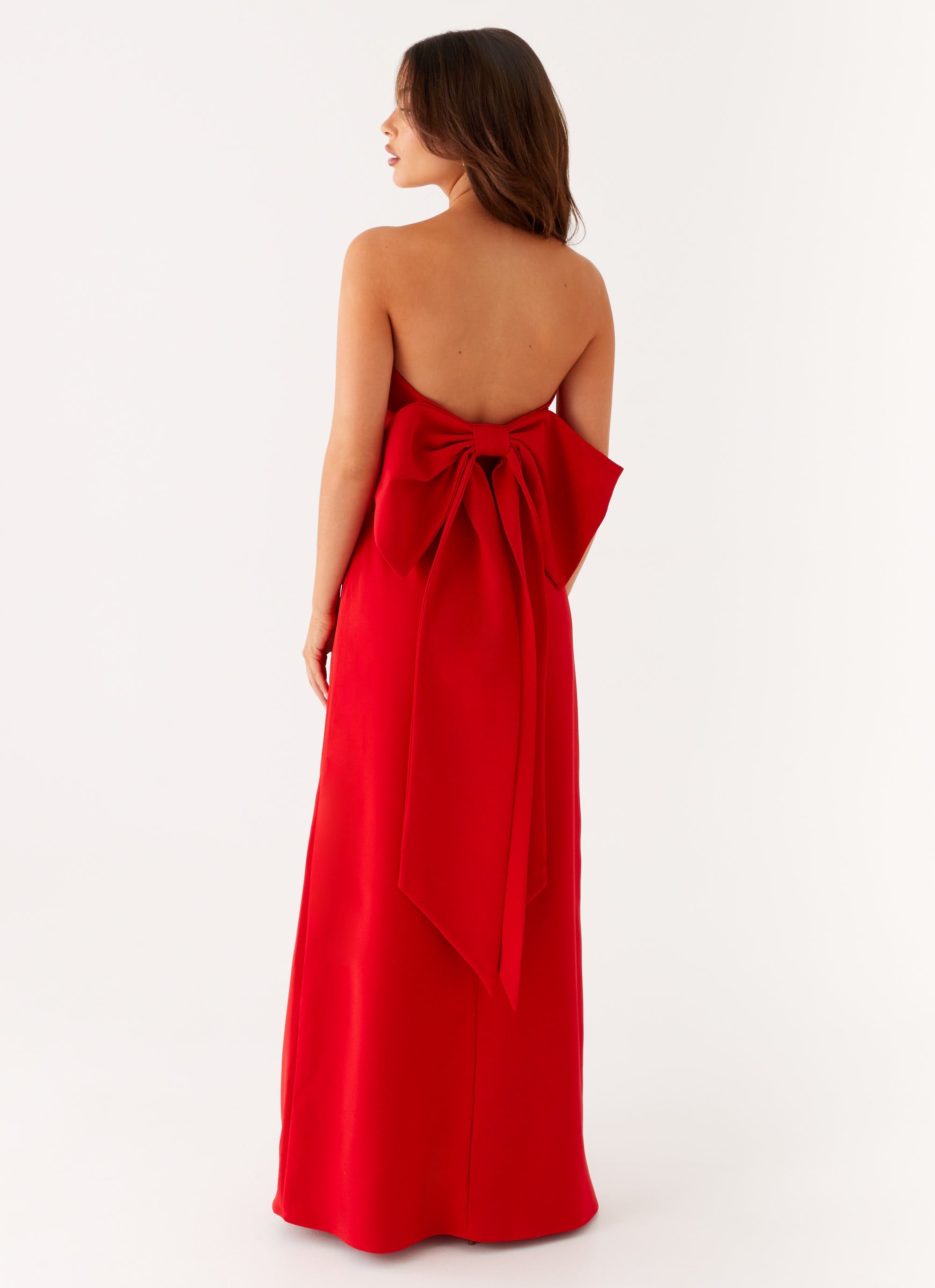 Meredith Maxi Dress - Red