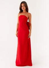 Meredith Maxi Dress - Red