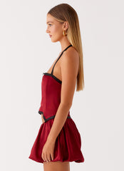 Pacific Mini Dress - Red