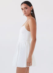 Tesoro Mio Mini Dress - White