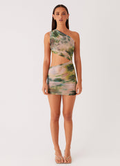 Addie Mini Dress - Rainforest