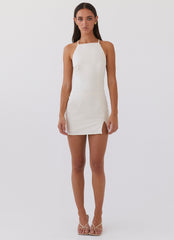 Monique Mini Dress - Ivory