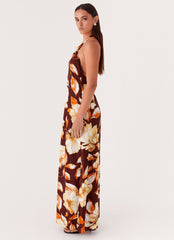 Golden Child Linen Maxi Dress