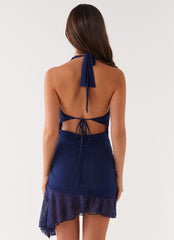 Raphaela Mini Dress - Navy
