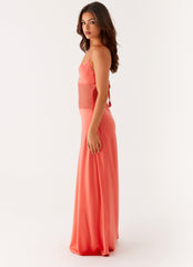 Shae Maxi Dress - Tangerine