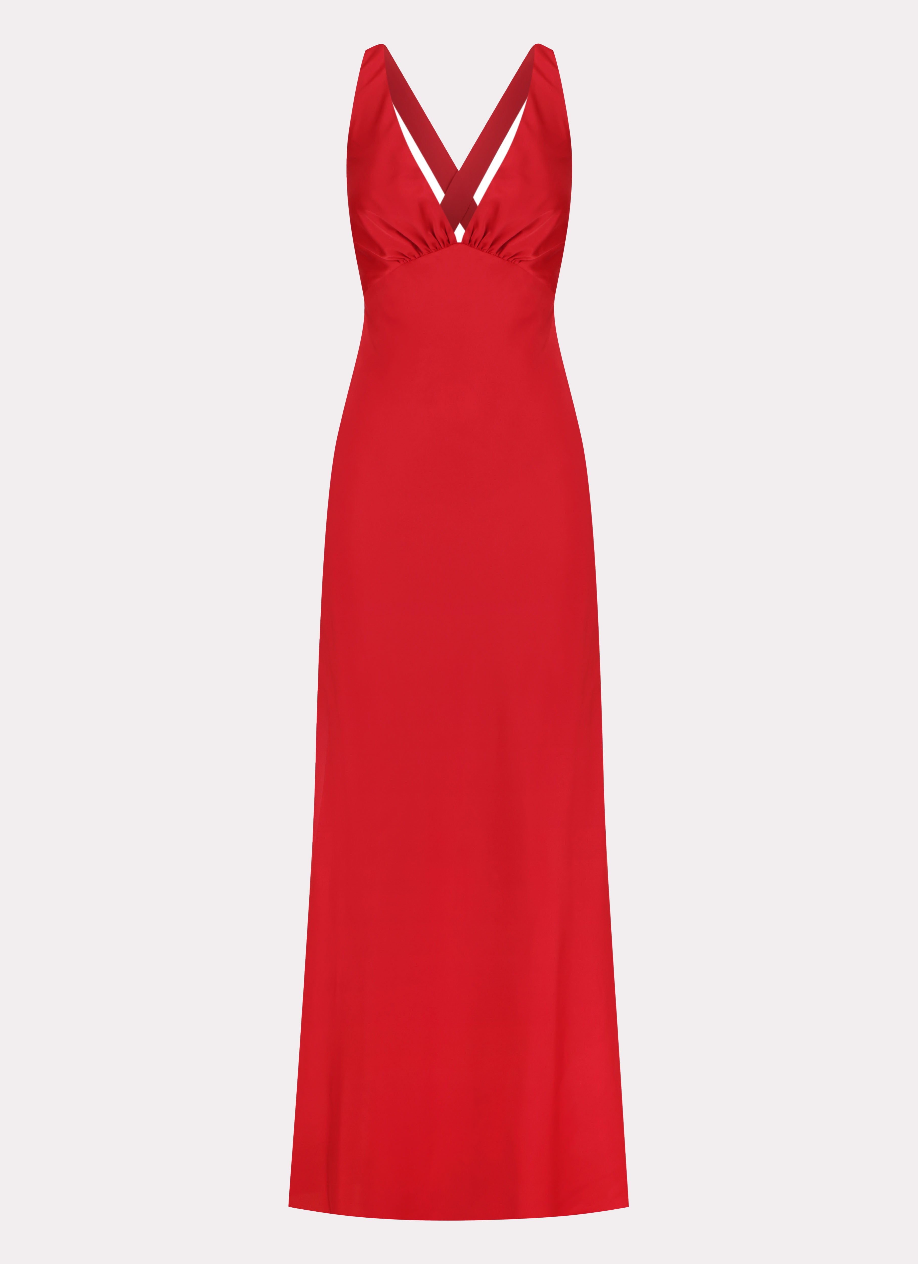 Slyvia Maxi Dress - Red