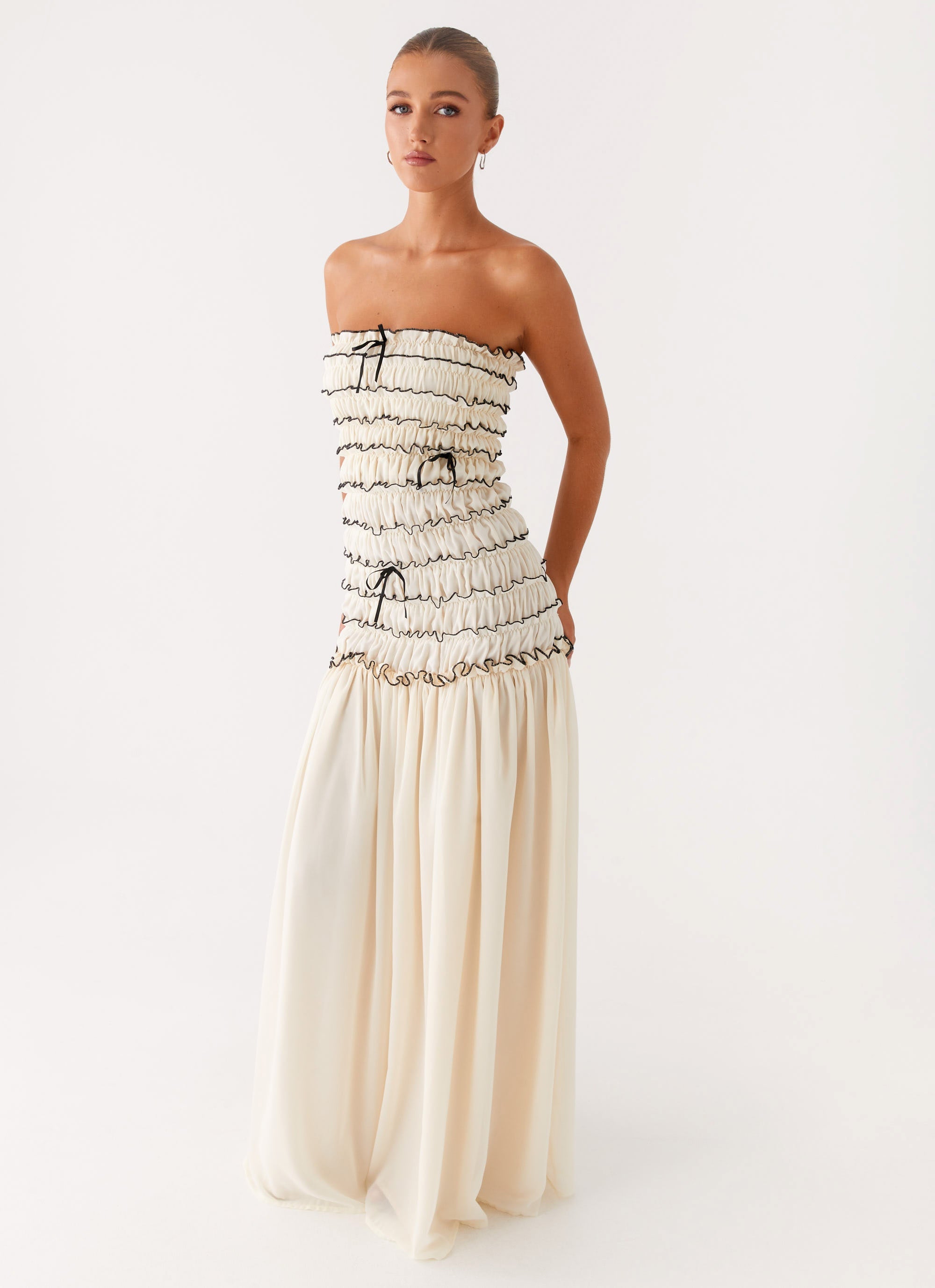 Zariah Maxi Dress - Ivory