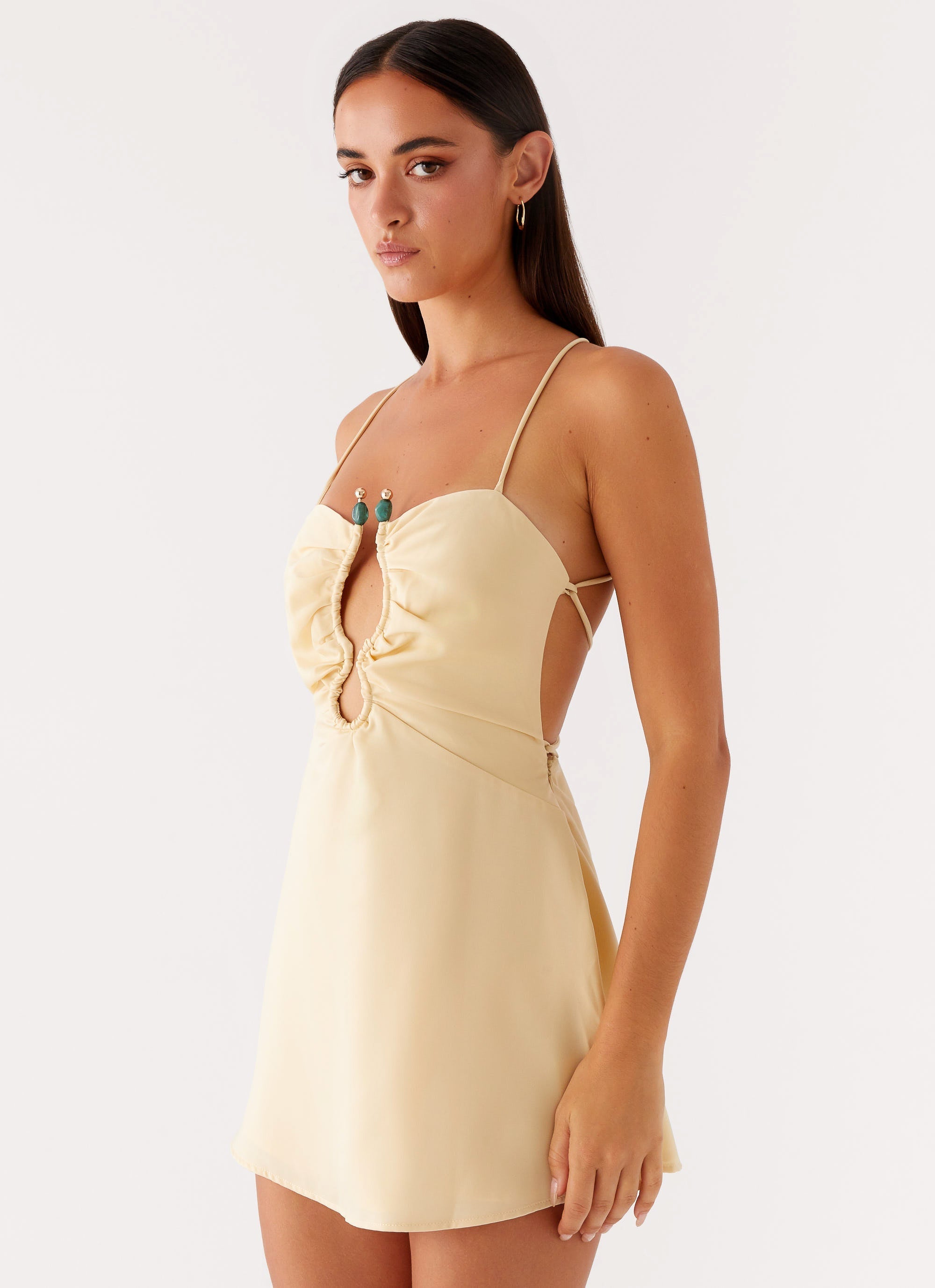 Zuma Mini Dress - Yellow
