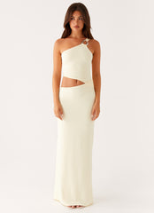 Peta Maxi Dress - Yellow